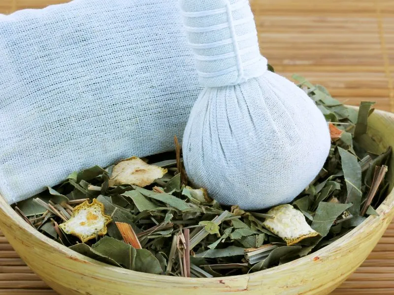 Image of oil being poured onto hand